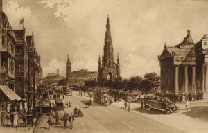Edinburgh: Princes Street from the Mound