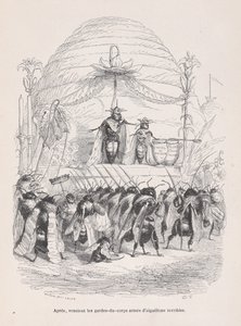 After, in Came the Body of Guards Armed with Terrible Stings from Scenes from the P...