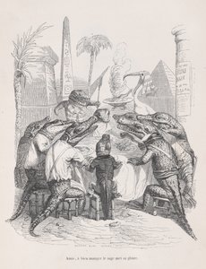 Friends, the wise one places his glory in eating well from Scenes from the Private