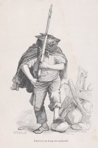 I Saw a Wolf Standing Guard from Scenes from the Private and Public Life of Animals