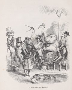The Beautiful World of the Tuileries from Scenes from the Private and Public Life, ca. 1837-47