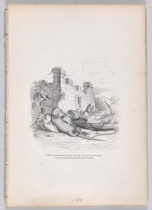 When He Was Sleeping in the Sun... from Scenes from the Private and Public Life of... by Andrew Best Leloir