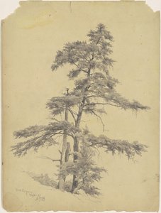 Trees, West Virginia by Andrew Fisher Bunner