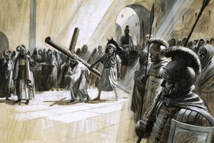 Christ carrying the cross