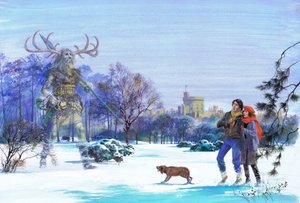 Herne the Hunter appearing in Windsor Great Park