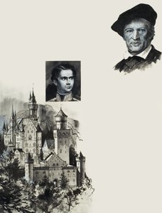 Ludwig II of Bavaria and His Castle at Neuschwanstein