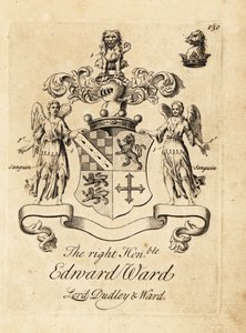 Coat of Arms of Edward Ward, 9th Baron Dudley, 4th Baron Ward by Andrew Johnston