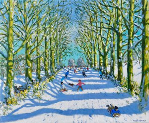 Fun in the Sun and Snow, Derby, 2022 by Andrew Macara