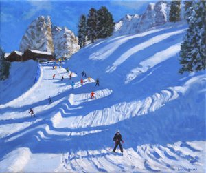 Sun and shadows, Kitzbuhel, Austria