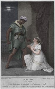 Othello. Act 4. Scene 2. An Apartment in the Castle. Desdemona & Othello by Andrew Michel