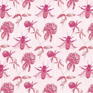 Clover and Honey Bee, 2017 by Andrew Watson