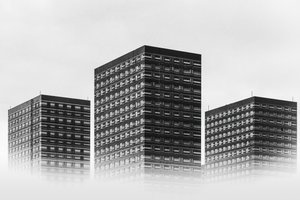 Misty City Towers by Andrey Kotov