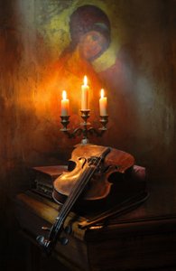 Sacred Violin Glow