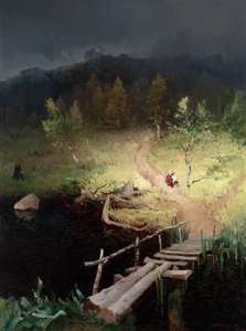 Before the storm (1918) by Andrey Nikolayevich Shilder