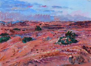 Red Desert Horizon
