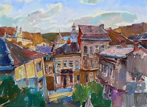 Vibrant City Rooftops