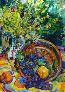 Vibrant Still Life Harvest