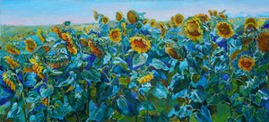 Vibrant Sunflower Field