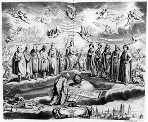Firmamentum Sobiescianum or, Uranographia, by Johannes Hevelius (1611-87), engraved by Carolus de la Haye, pub. in 1687 by Andrzej Stech