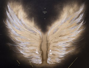Golden Angel Wings