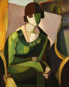 Portrait of a Lady in Green