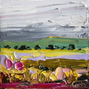 Vibrant Countryside Fields