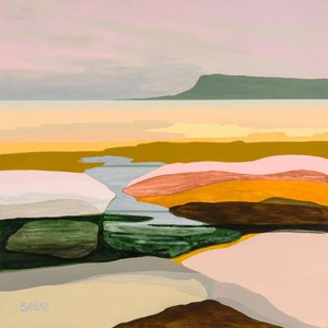 Serene Abstract Landscape by Angela Seear