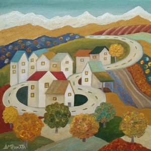 Cozy Autumn Village