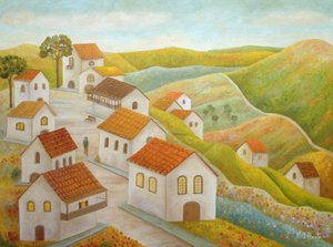 Idyllic Hilltop Village