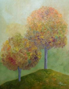 Peaceful Autumn Trees