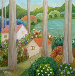 Peaceful Forest Village