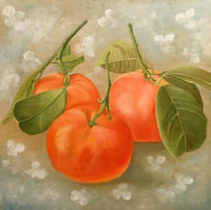 Vibrant Orange Still Life