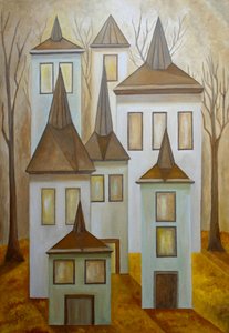 Whimsical Spire Village