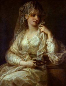 Portrait of a Lady as a Vestal Virgin by Angelica Kauffmann