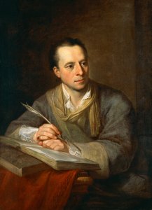 Portrait of Johann Joachim Winckelmann, German archaeologist and art historian