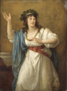 Portrait of the Poetess Teresa Bandettini-Landucci, 1763-1837