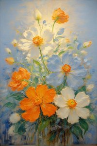 Florals 48, c.2022 by Angelita Hawke