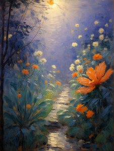 Florals 75, c.2023 by Angelita Hawke