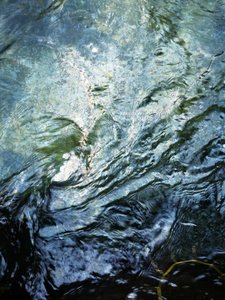 Aqua Flowing Ripples by Angelo Cerantola