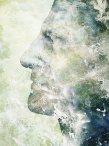Flowing Water Profile by Angelo Cerantola