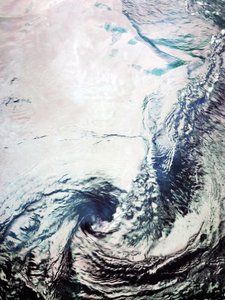 Swirling Arctic Ocean by Angelo Cerantola