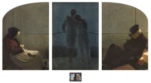 Between Dream and Reality? by Angelo Morbelli