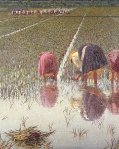 For eighty pennies (detail) by Angelo Morbelli
