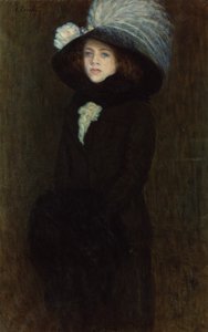 Portrait of a Young Lady by Angelo Torchi