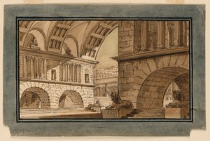 Stage Design, Group of Temple Buildings