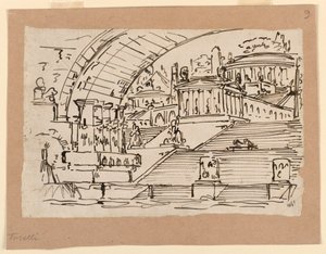 Stage Design, Imaginary City by Angelo Toselli
