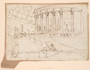 Stage Design, Interior of Circular Building