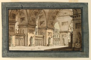 Stage Design, Interior of Palace