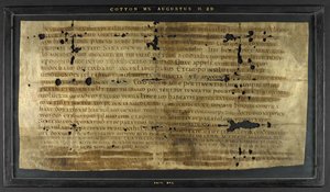 Grant of Hodilredus (Æthelred), kinsman of King Sebbi of the East Saxons (fl. 685-706), to Hedilburg (Æthelburg), abbess
