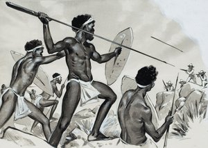 Aborigines under attack